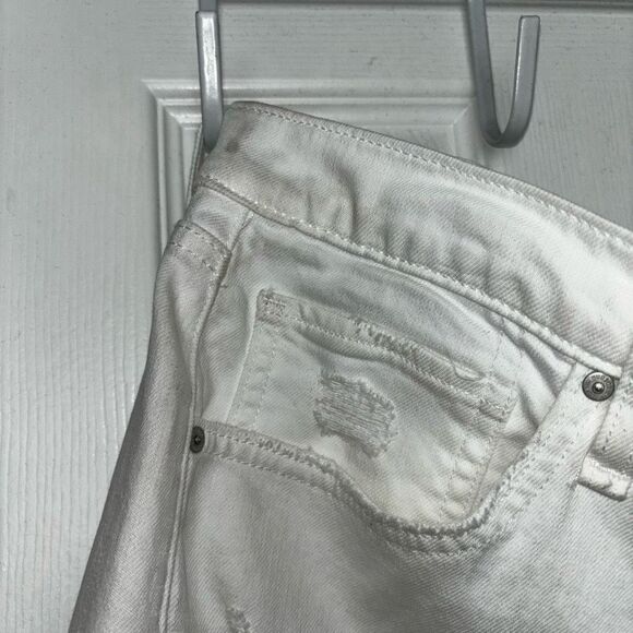 HUDSON JEANS Thalia Straight Leg 90s Jeans in White Mustang Size 31 NEW - Picture 14 of 15